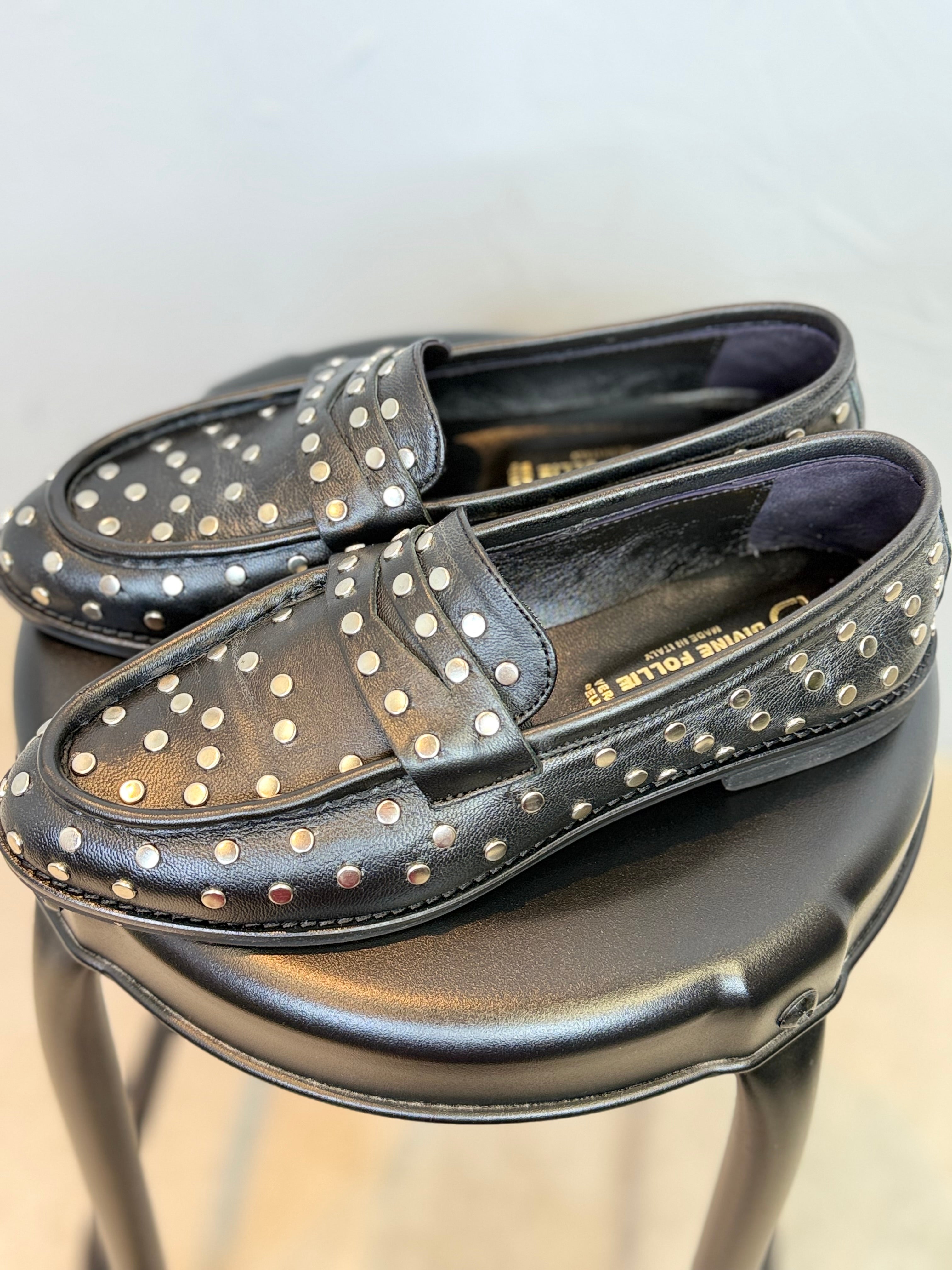 Mocassino borchie