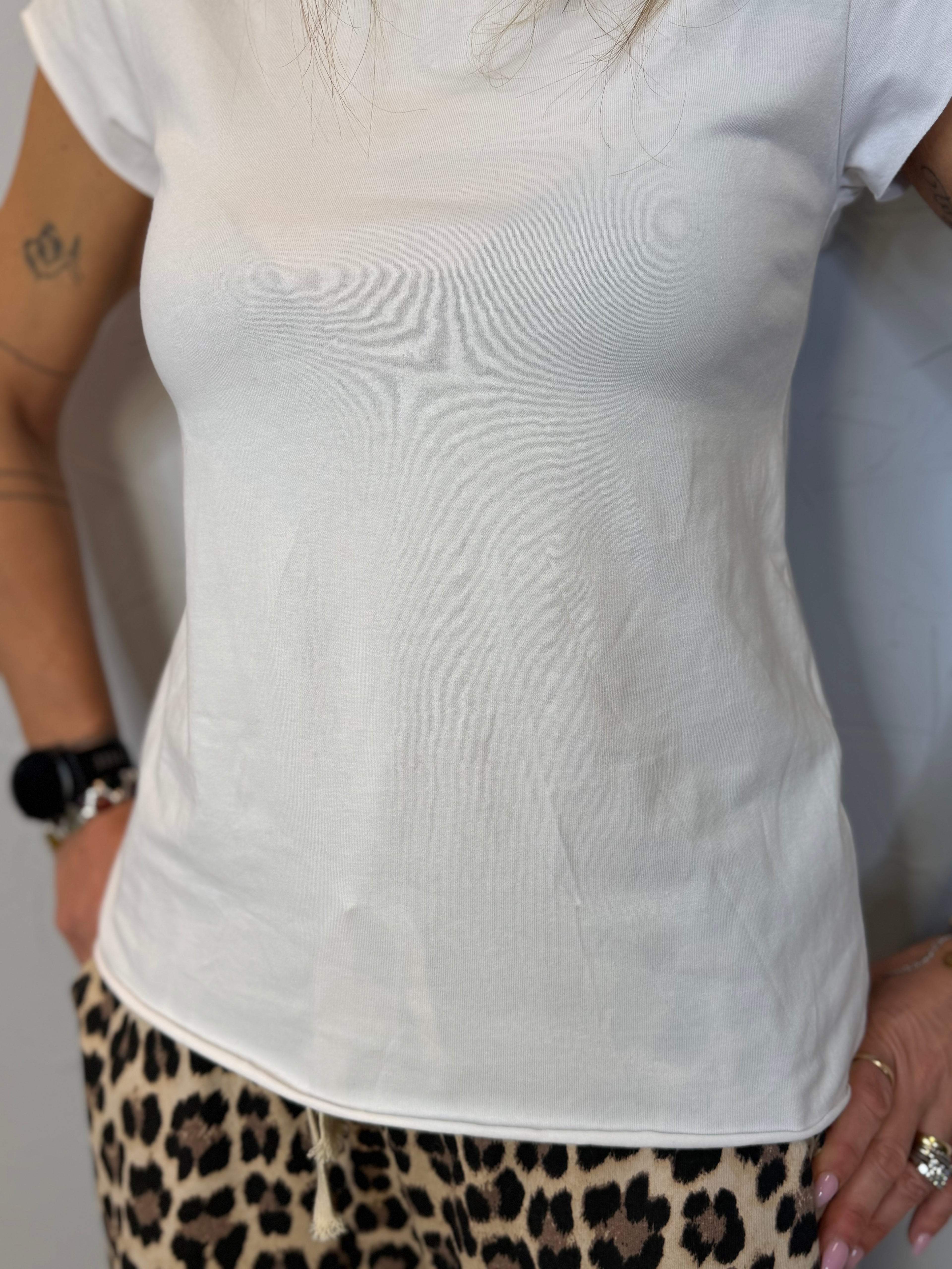 T-shirt taglio laser slim