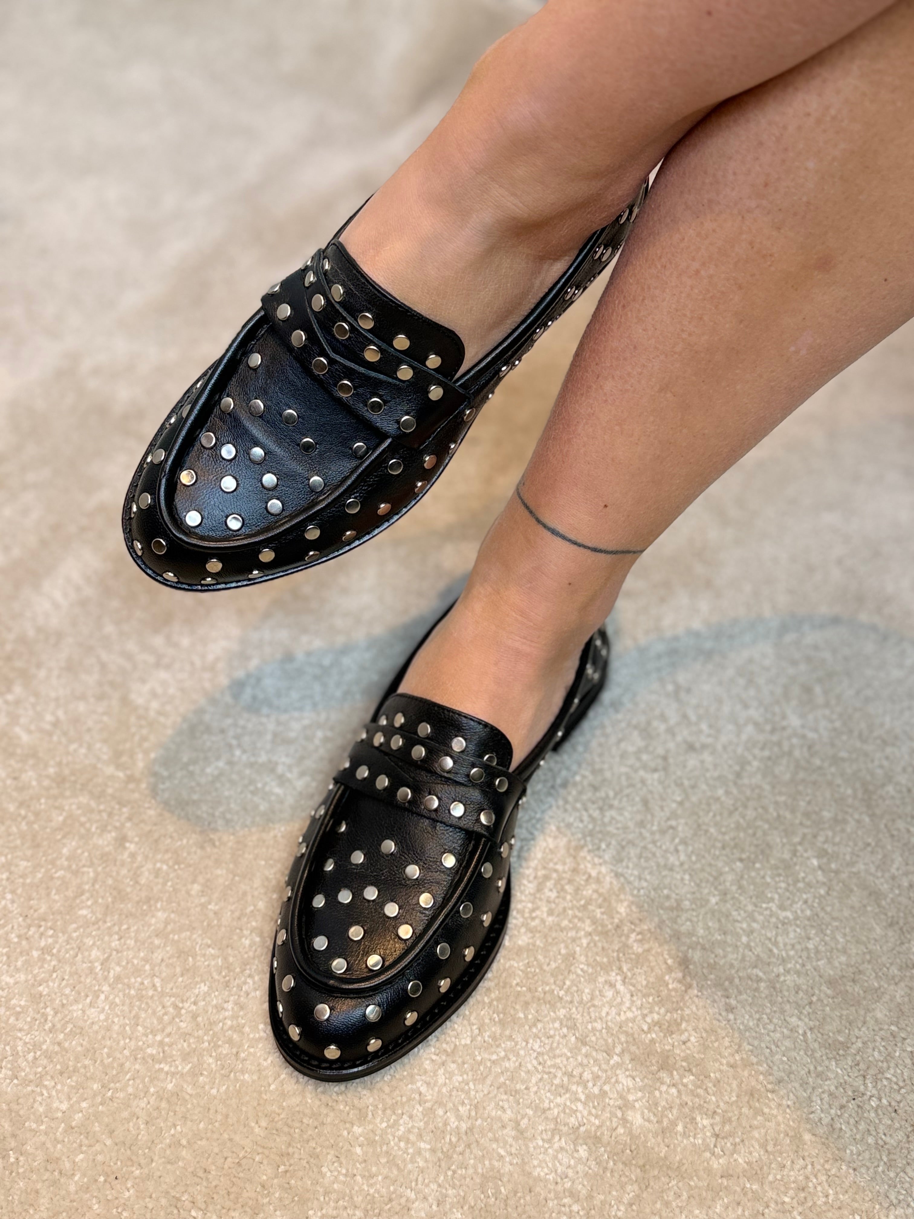 Mocassino borchie