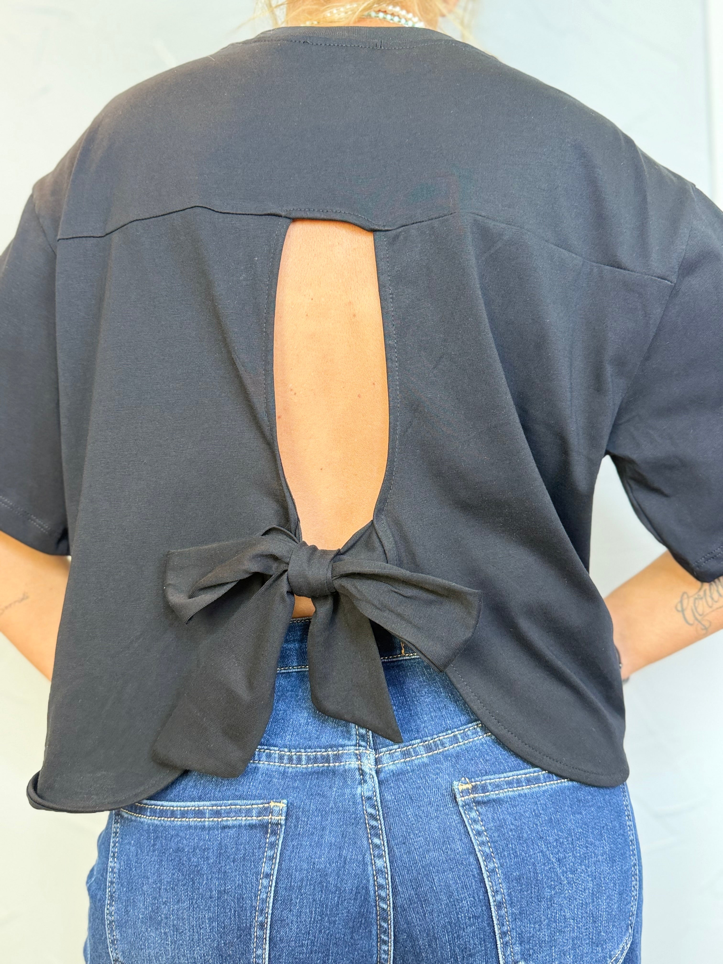 T-shirt fiocco