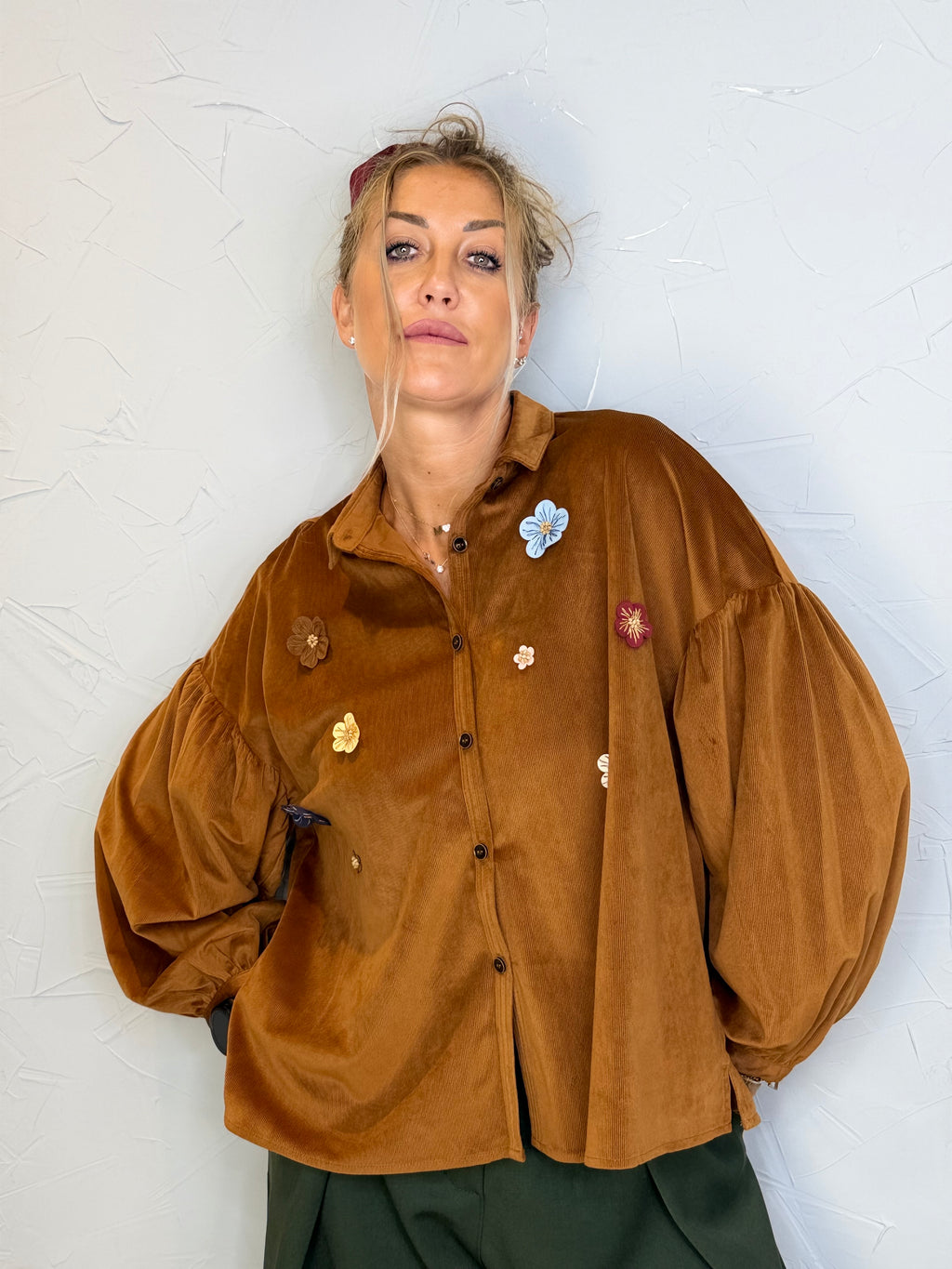 Camicia velvet