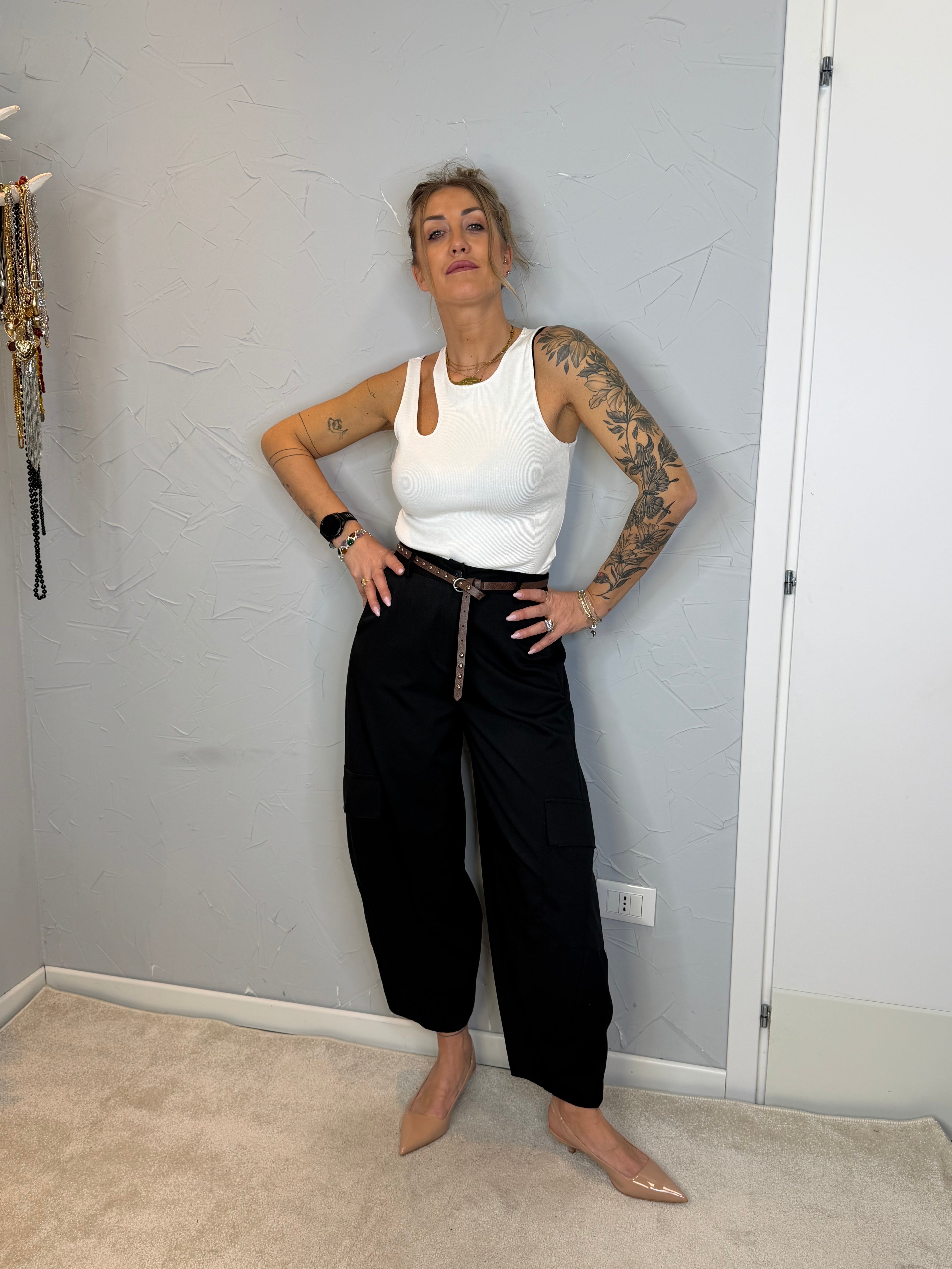 Pantalone cargo