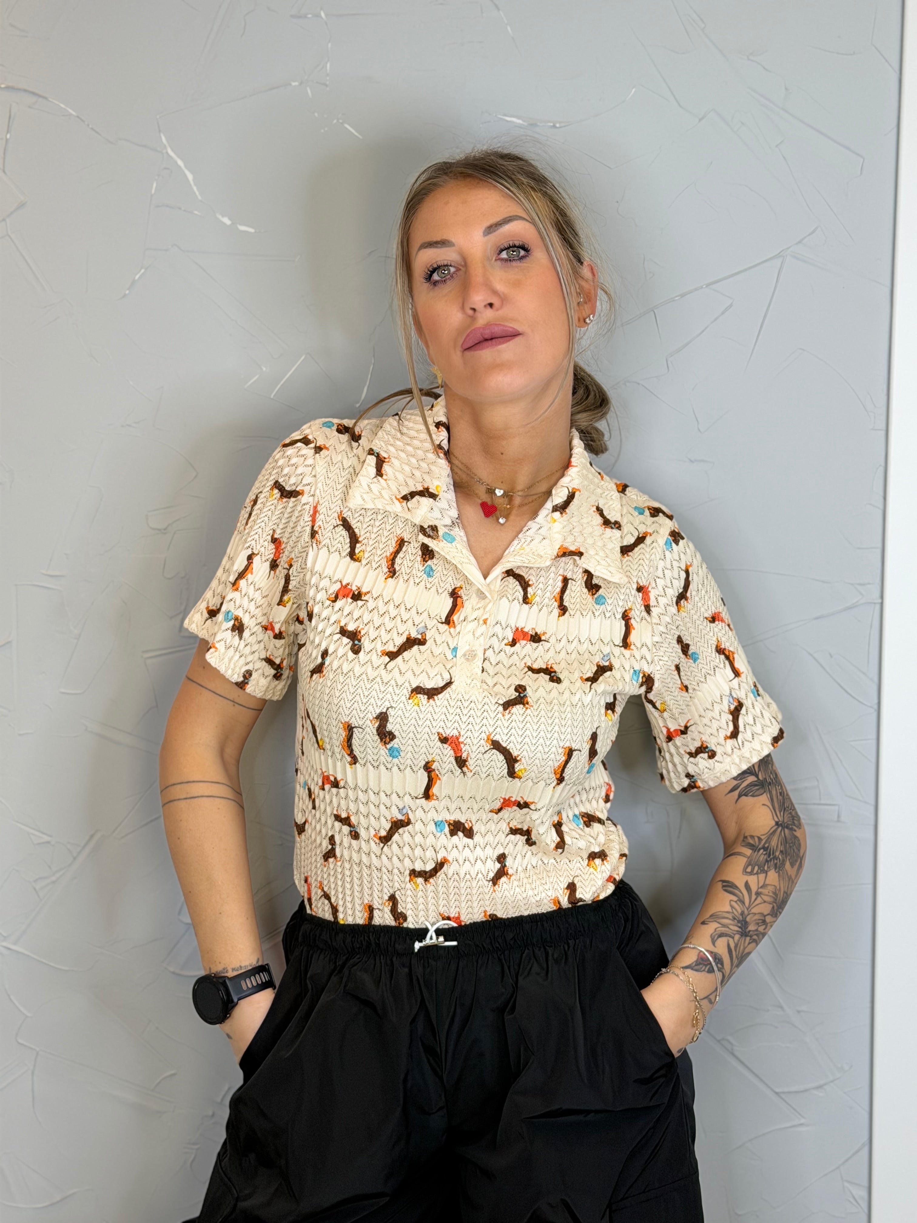 T-shirt bassotto