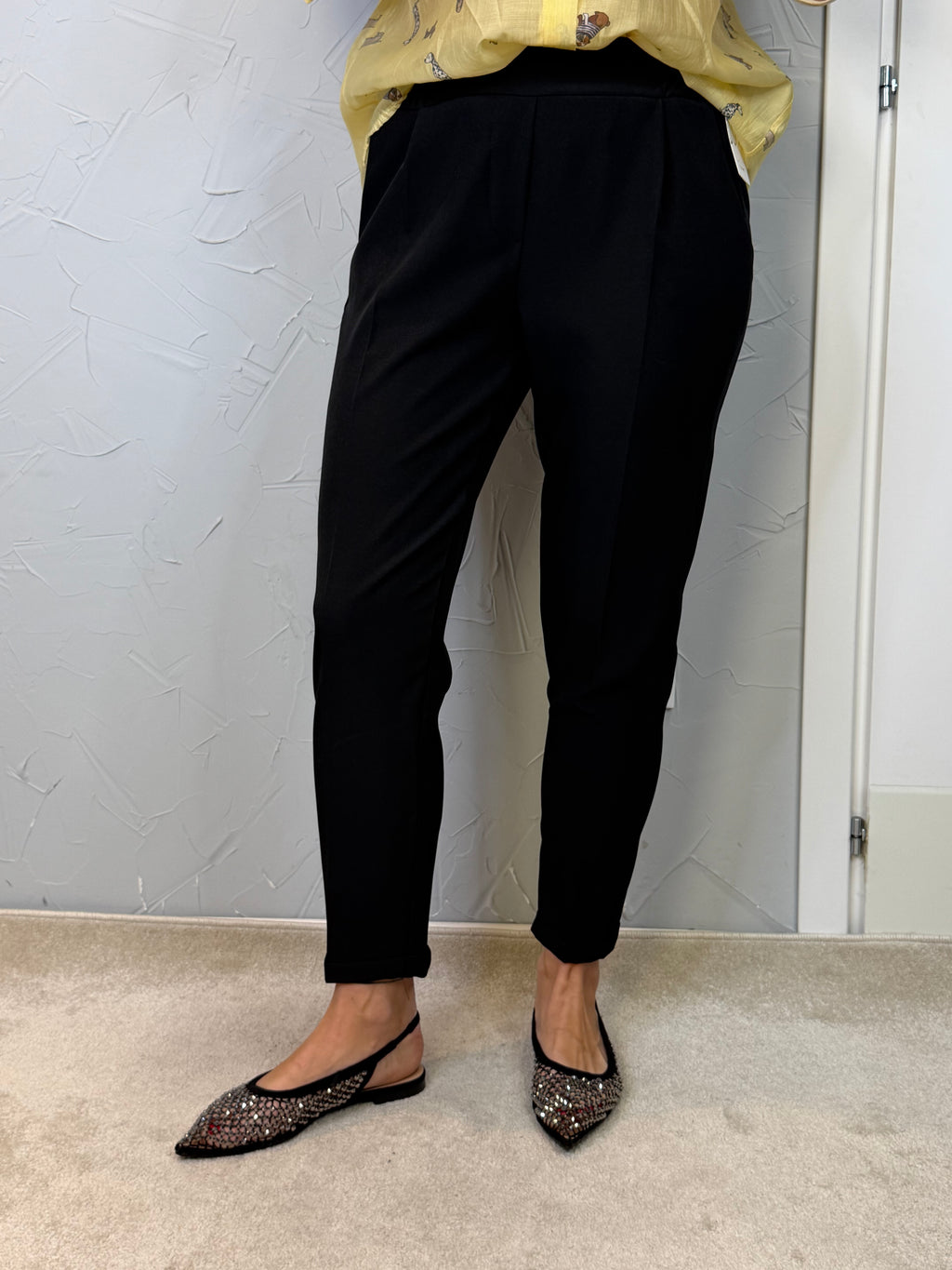 Pantalone contrasto