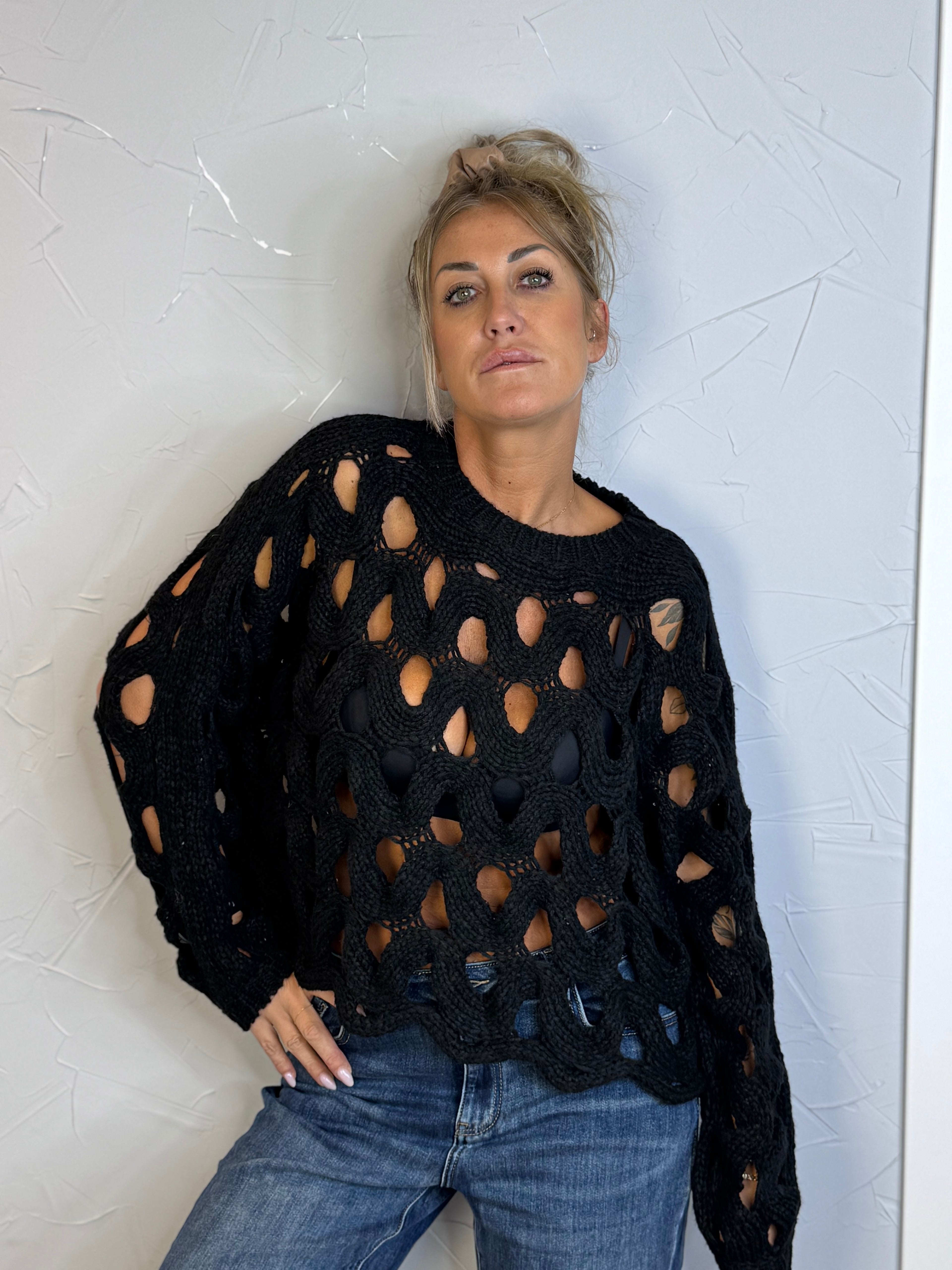 Maglione  Stracciatella
