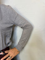 Maglia basic scollo a V