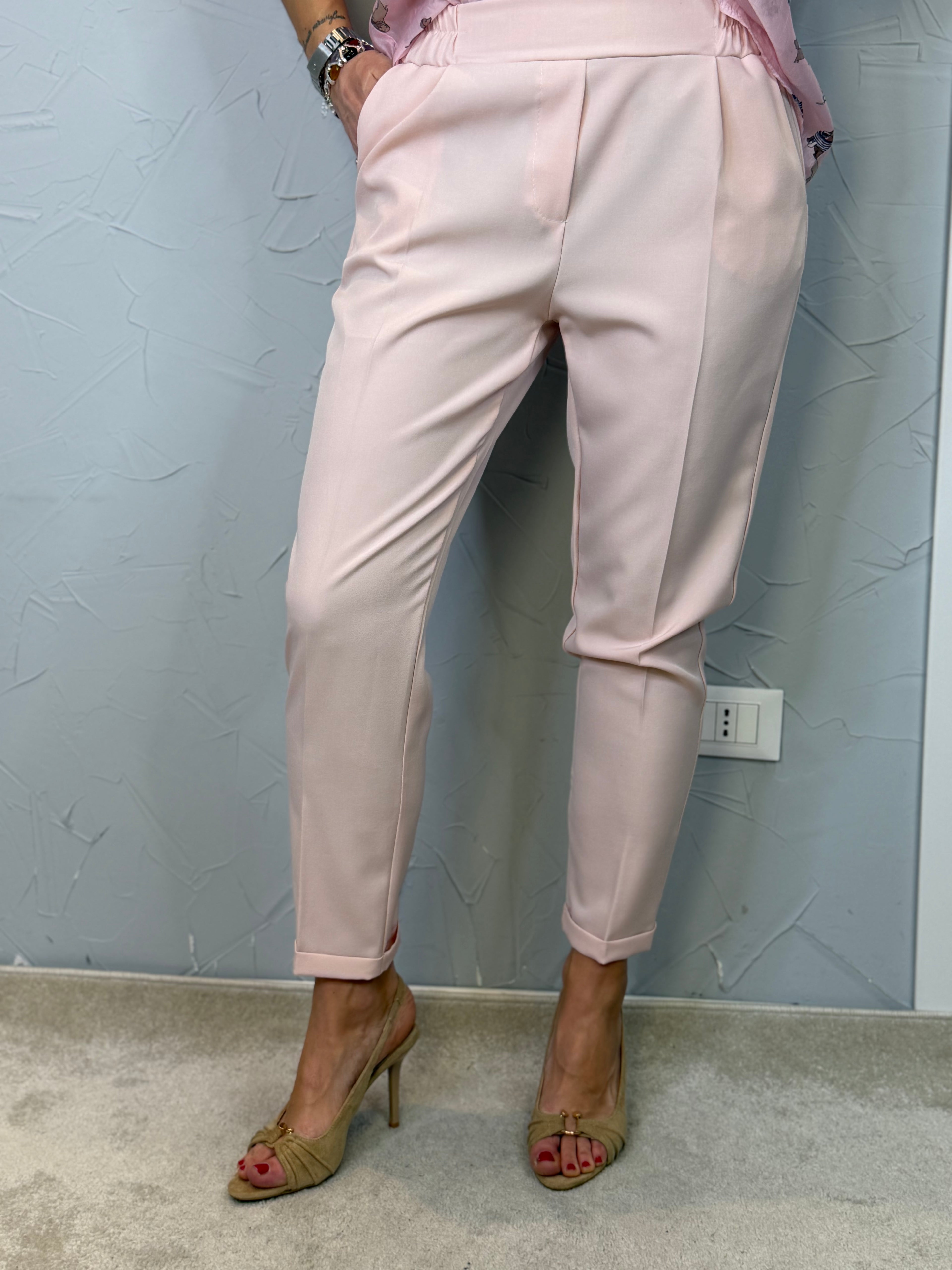 Pantalone contrasto