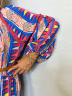 Vestito pavone