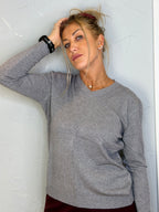 Maglia basic scollo a V
