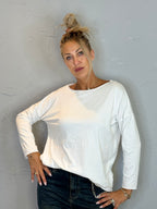 T-shirt taglio laser manica lunga